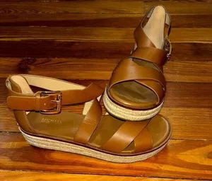 Michael Kors Darby Espadrille platform Sandals thumbnail 1