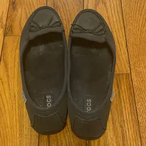 Crocs Women's Wrap Colorlite Ballet Flat Gray‎ Size 8 Slip Ons thumbnail 3