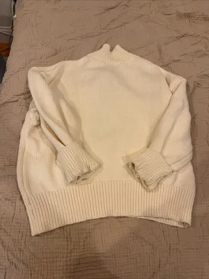 NIA chunky sweater White thumbnail 3
