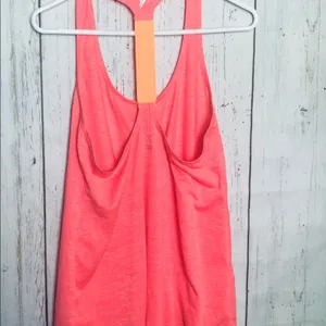 Old Navy Women’s Orange Athletic Tank Sz M thumbnail 6