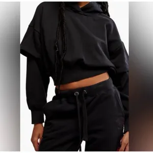 NWT‎ FREE PEOPLE | FP Movement Snow Flow Hoodie, Sz XS thumbnail 4