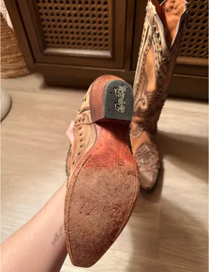 Dan Post Cowboy Boots Vintage thumbnail 5