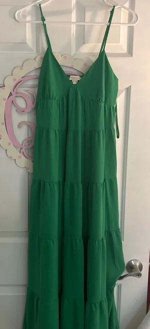 Green maxi dress  thumbnail 1