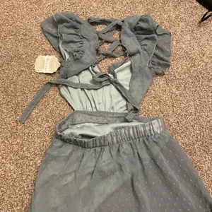 NWT Altar’d State Jenessa Sage Green Maxi Dress thumbnail 6