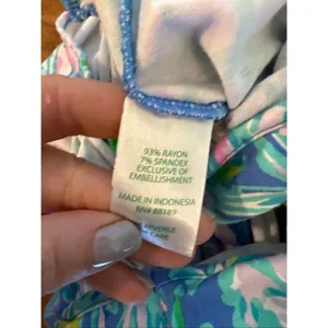 Lilly Pulitzer Paulina jumpsuit in full bloom size M thumbnail 8