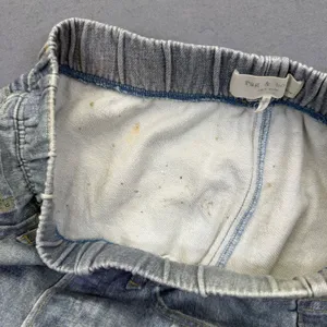 Rag & Bone Miramar Jogger Women XS Light Wash Trompe‎ L'oeil Denim Print Pants thumbnail 4