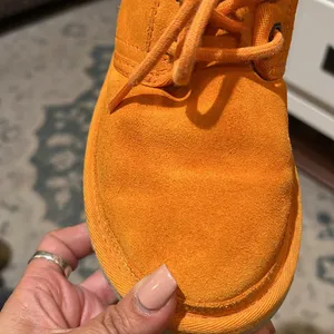 UGG NEUMEL ANKLE BOOTS SUEDE COLIFORNIA POPPY WOMEN 5 orange thumbnail 13