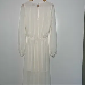 Show Me Your MuMu White Jocelyn Maxi Dress Size Small thumbnail 7