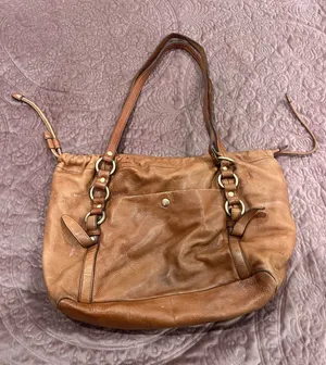 Leather Tote Bag in Brown - jcrew thumbnail 1