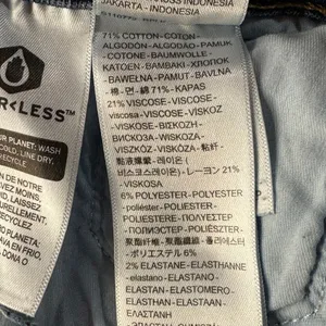 Levi’s SZ 28 - 311 Shaping Skinny Jeans Distressed Mid-Rise Stretch Blue Womens thumbnail 11