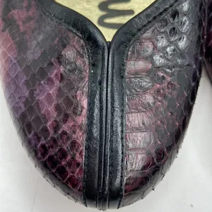 Sam Edelman Snakeskin Leather Ballerina Flats Size 8M thumbnail 3