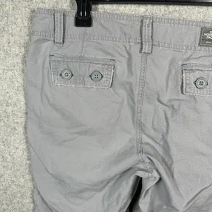 The North Face Capri Pants Womens Size 10 Gray Cargo Hiking Cotton Pockets‎ thumbnail 16