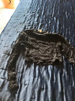 Lace Top Black thumbnail 2