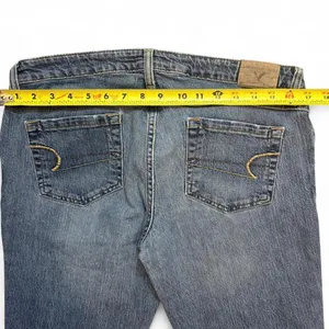 Vintage Y2K American Eagle Low Rise Bootcut Jeans Size 10 thumbnail 6