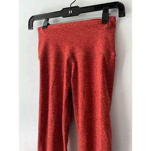 Beyond Yoga Rustic Orange Walk And Talk Cropped High Waisted Leggings Size Small thumbnail 3