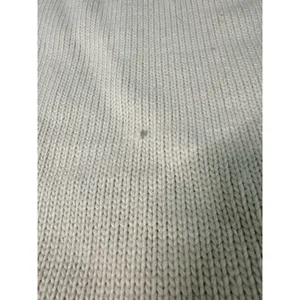 ZARA Cream Knit Cardigan Jacket Pearl Rhinestone Buttons 4 Pocket M thumbnail 6