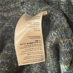 Anthropologie Daily Practice Colorful Turtleneck Sweater Dress‎ Cozy Feminine XL thumbnail 7