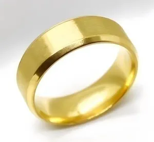 Steel Gold Ring thumbnail 1
