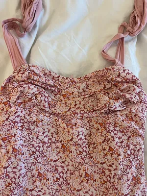 Pink Floral Dress thumbnail 4