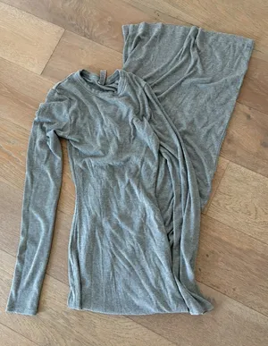 SKIMS Long Sleeve Maxi Dress thumbnail 1