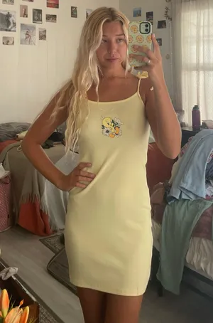 Vintage Tweetie Bird Dress thumbnail 2