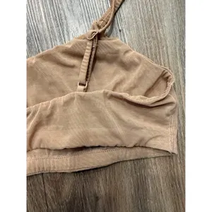 Skims Summer Mesh Bralette Tan Nude Sheer Scoop Neck Adjustable Straps XL thumbnail 4