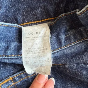 Vintage Tommy Hilfiger Tommy Jeans Women 29x29 Dark Wash Flare Leg Y2K 2002 thumbnail 6