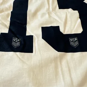 Womens Size Large Nike USWNT 2023 Alex Morgan #13 Home T-Shirt NWT thumbnail 7
