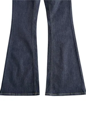 White House Black Market High Rise Flare Jeans Women’s Size 0 thumbnail 6