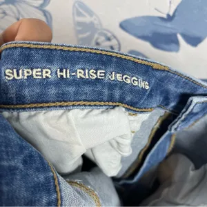 American Eagle Super High Rise Jeggings SZ 12 thumbnail 11