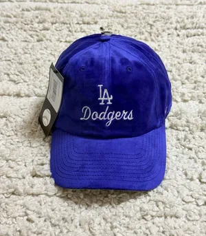 NEW 47 Brand Velour Los Angeles Dodgers Spirited ’47 Clean Up Hat thumbnail 2