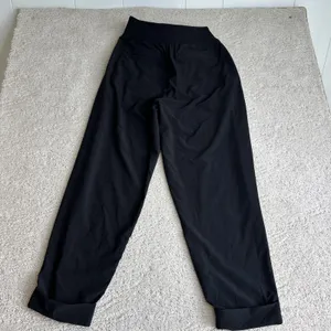 Women's‎ Athleta Size 4 Cardiff Pant Black Business Travel Cuff Ankle thumbnail 5