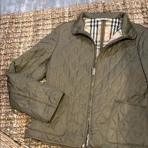 Burberry Check Cuff Quilted Jacket thumbnail 3