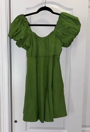 Abercrombie Dress Mini Puff Sleeve thumbnail 1