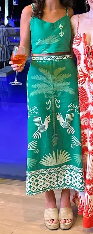 Tank And Skirt Set Green thumbnail 1