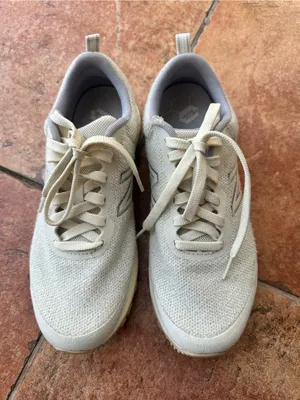 New Balance women's Knit Lace-Up Sneakers - Cream thumbnail 1