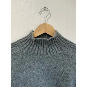 LOFT Mock Neck‎ Ribbed Knit Sweater Minimalist Classic NWT Size Small thumbnail 10
