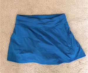 Lululemon Skirt Pleated Tennis teal thumbnail 2