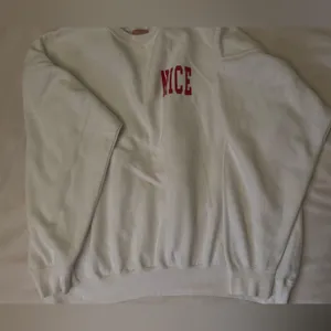 SHOW ME YOUR MUMU Women's Cream Crewneck Sweater with Red Lettering thumbnail 10