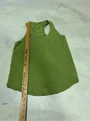Lululemon Green Racerback Tank Top thumbnail 3