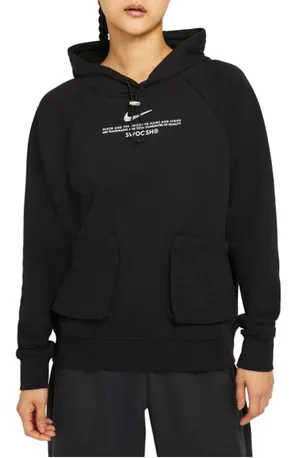 GUC NIKE Sportswear Swoosh French Terry Hoodie thumbnail 1