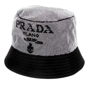 Prada Re-Nylon Logo Studded Bucket Hat thumbnail 1