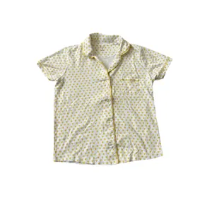 Roller Rabbit Sunshine Hearts Polo Cotton Pajamas Medium Preppy Summer Camp thumbnail 4