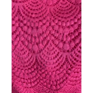 Lilly Pulitzer‎ Jade Pink Tropics scalloped shell lace dress Size S off shoulder thumbnail 9
