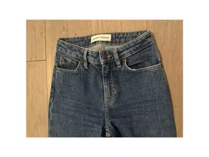 Aritzia Denim Forum Remy Hi-Rise Blue Wide Leg Jeans Women's Size 23 thumbnail 3