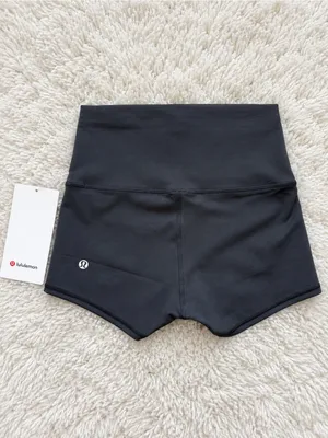 NWT Lululemon Wunder Train High Rise 2” Shorts – Black – 4 thumbnail 7