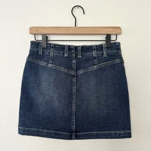 We The Free People Denim Jean Skirt Mini 26 Festival Party Boho Indie Western thumbnail 2