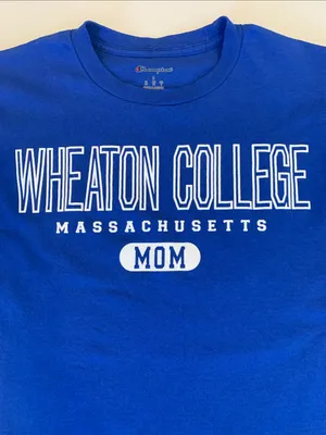 Champion Wheaton College Massachusetts Mom Women’s Small Short Sleeve Crewneck T-Shirt thumbnail 2