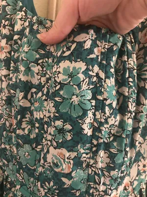 Marshalls Green Floral mini dress thumbnail 2