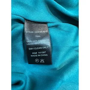 NWT Floret Studios | One Shoulder‎ Tiered High-Low Dress Green | Women's Size M thumbnail 10